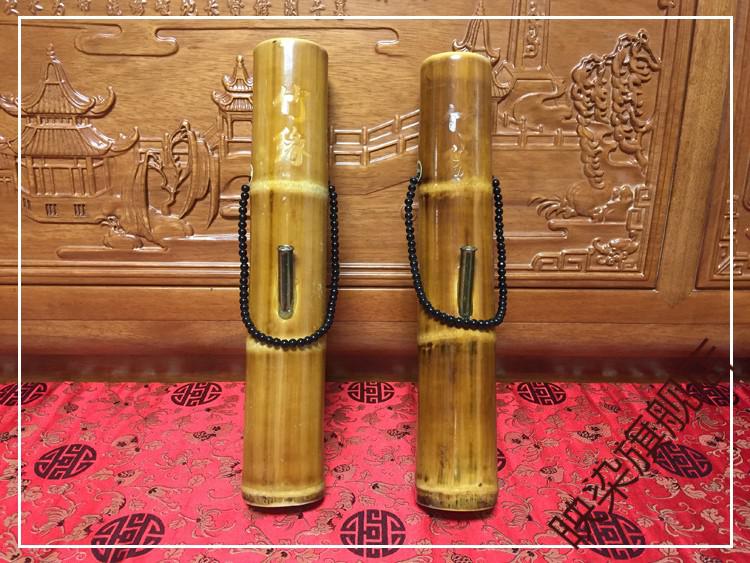 水烟筒桶竹头烟壶水过滤烟斗老式竹子小号竹筒迷你竹制湛江1竹缘短款