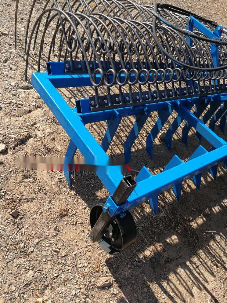 四轮车拖拉机搂草机搂膜机地膜废残膜回收机弹耙齿秸秆耙子液压式 1.
