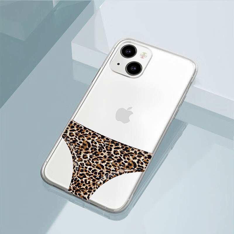 优依淘豹纹内裤手机壳 沙雕适用华为p50个性手机壳vivos12红米k50小米