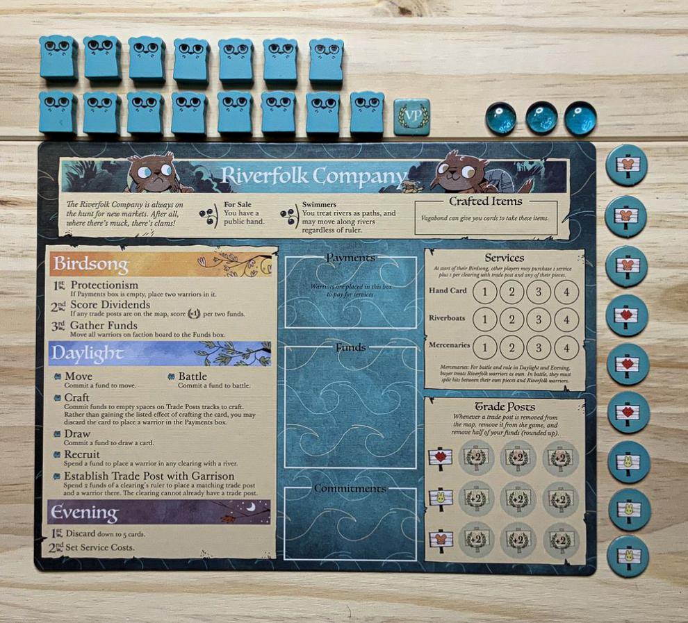 2021新款 root茂林源记桌游河岸扩展种族战争策略大型桌面游戏角色