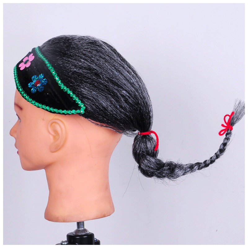 天使丝丝婆媒老婆头套头饰老太太假发头套丑婆老奶奶