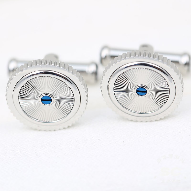 【春尚新】【品质保证】montblanc万宝龙大班系列袖扣114762 银色