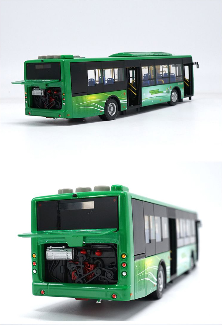广州宇通公交车1:42客车公交巴士鹰眼低地板zk6128hg汽车模型 -6125新