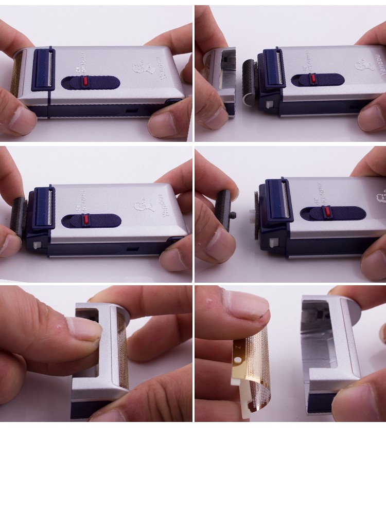 烟斗剃须刀电动老人头301充电式刮胡刀往复式胡须刀男刮脸刀须刨youfa