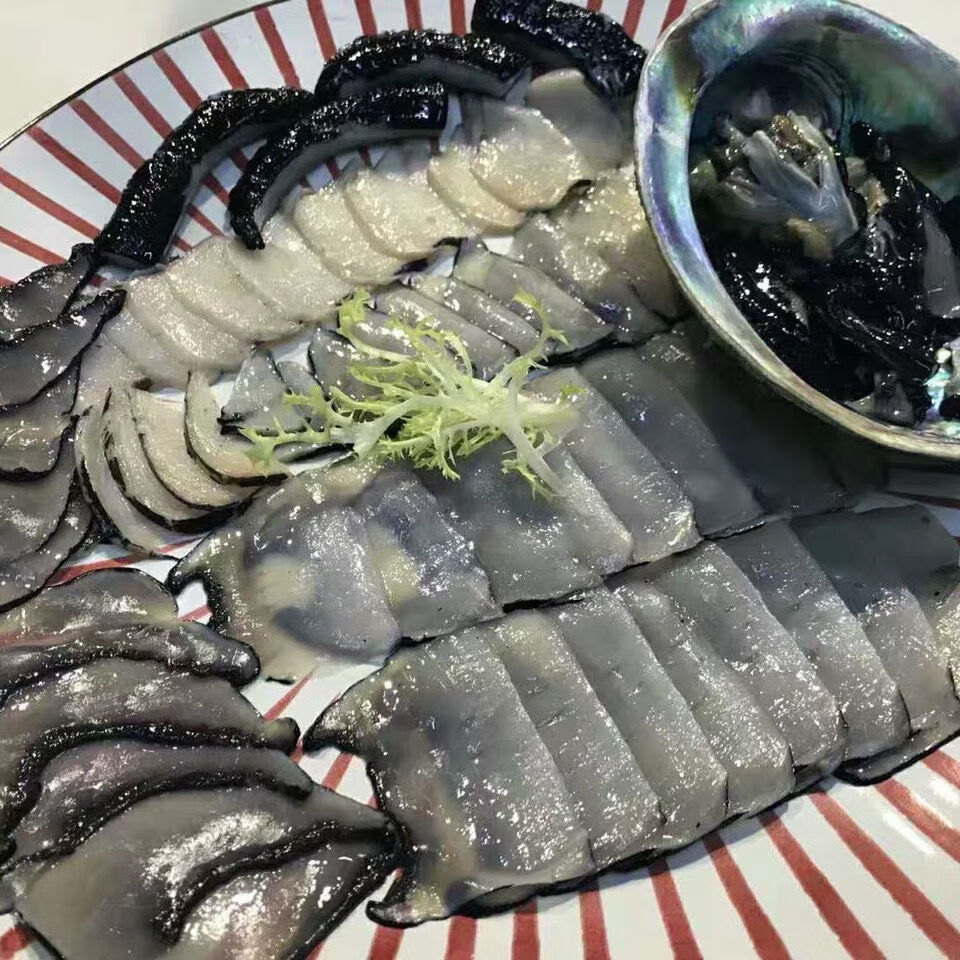 黑金鲍整只鲜活冻冷冻刺身海鲜日料寿司鲍鱼 400克 -50克【图片 价格