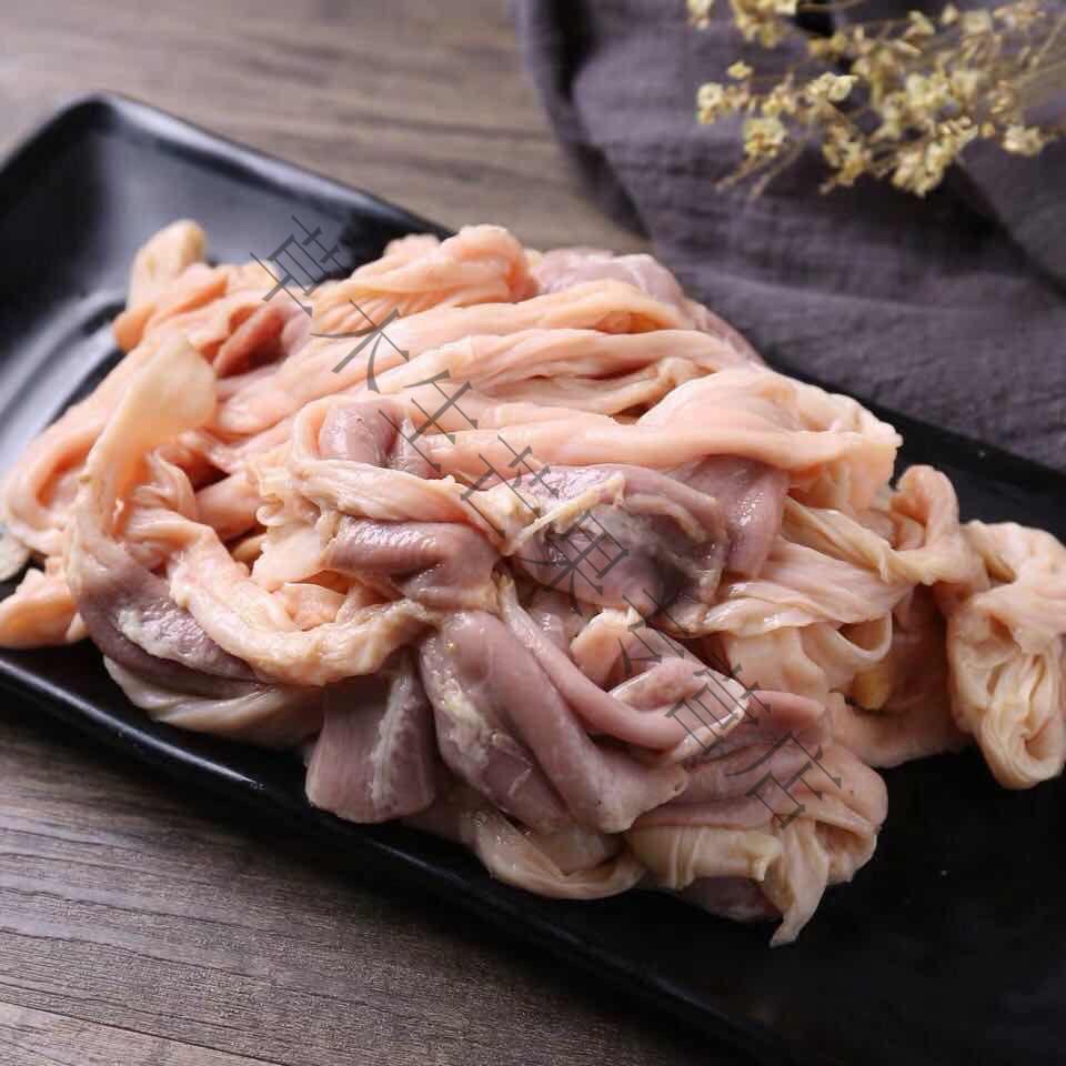 大号新鲜鸭食管冷冻鸭食带鸭肚鸭郡把鸭腺胃鸭货串串火锅4斤