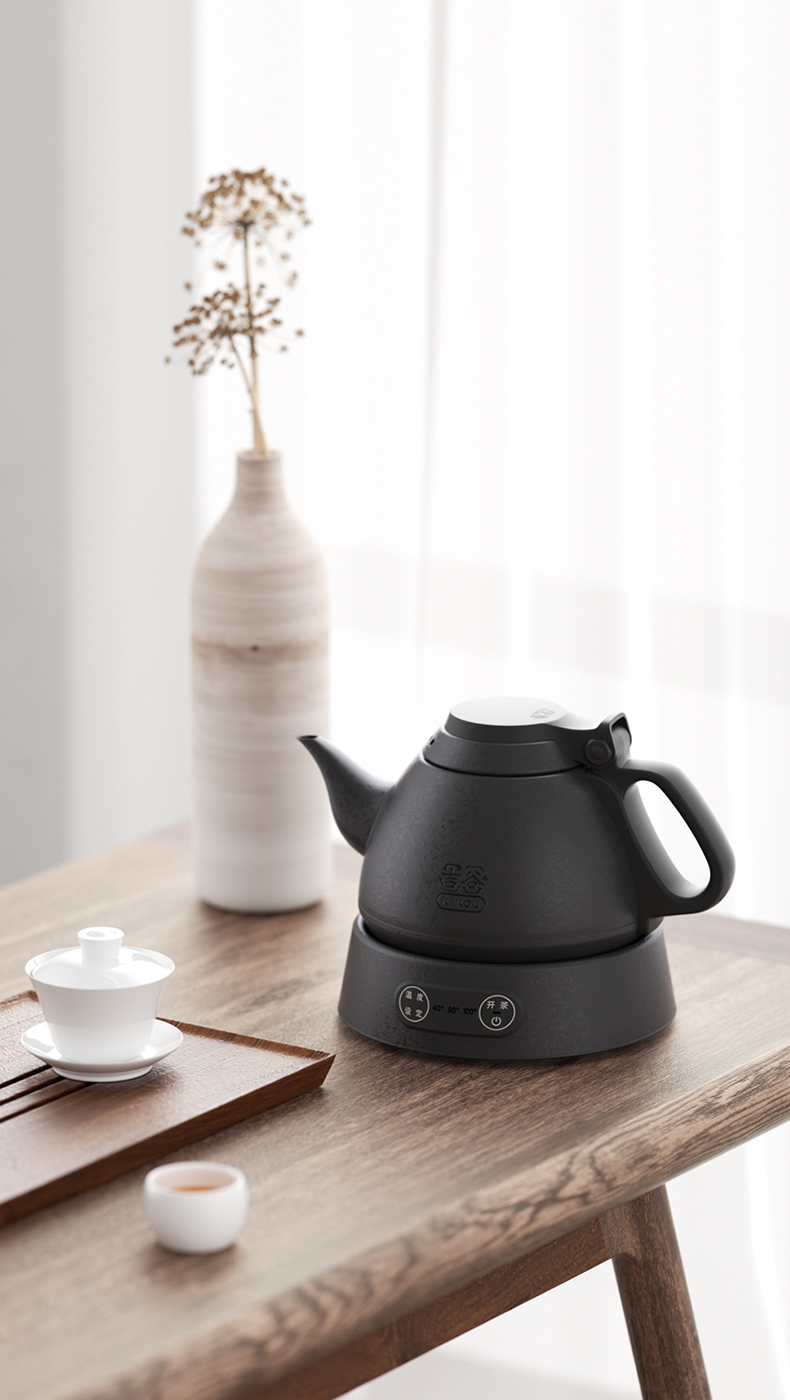 吉谷煮茶壶烧水壶泡茶专用家用小型电水壶智能恒温煮茶器功夫茶电茶壶