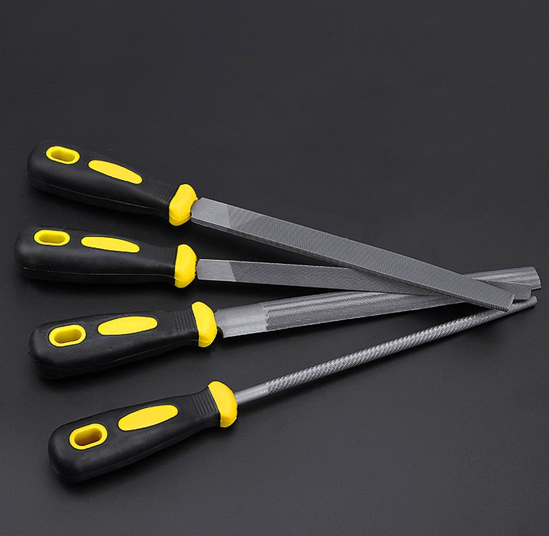 高碳钢金刚挫刀合金三角锉手工打磨工具木工矬子半圆挫小挫刀6寸圆锉