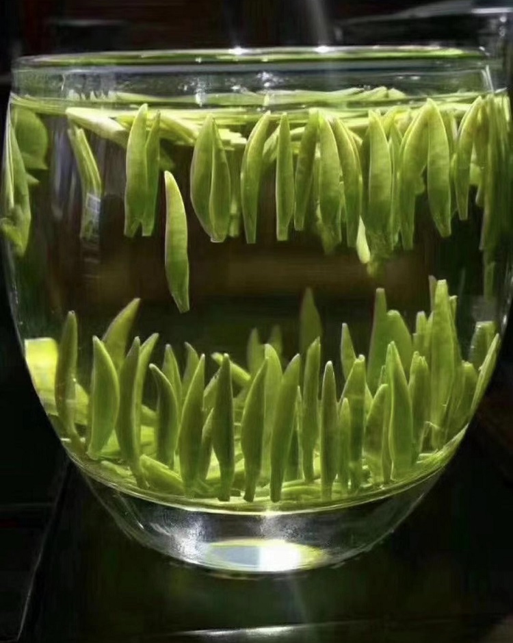 野栋茶叶2022年新茶明前特级嫩芽太湖翠竹绿茶200g礼盒装过节送礼佳品