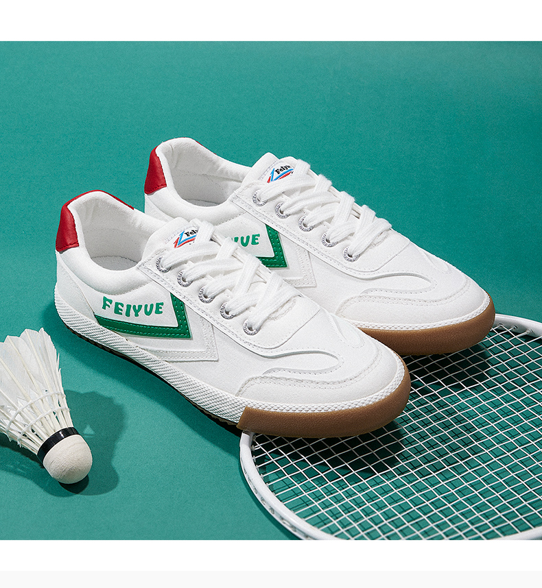 飞跃女鞋小白鞋子女2022春季新款简约百搭运动帆布鞋经典拼色软底街拍