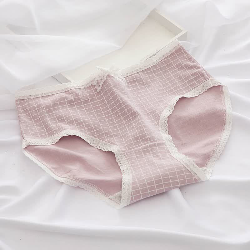 fhhuabd少女内裤14岁棉质初中生高中生青春期中学生三角裤中腰韩版12