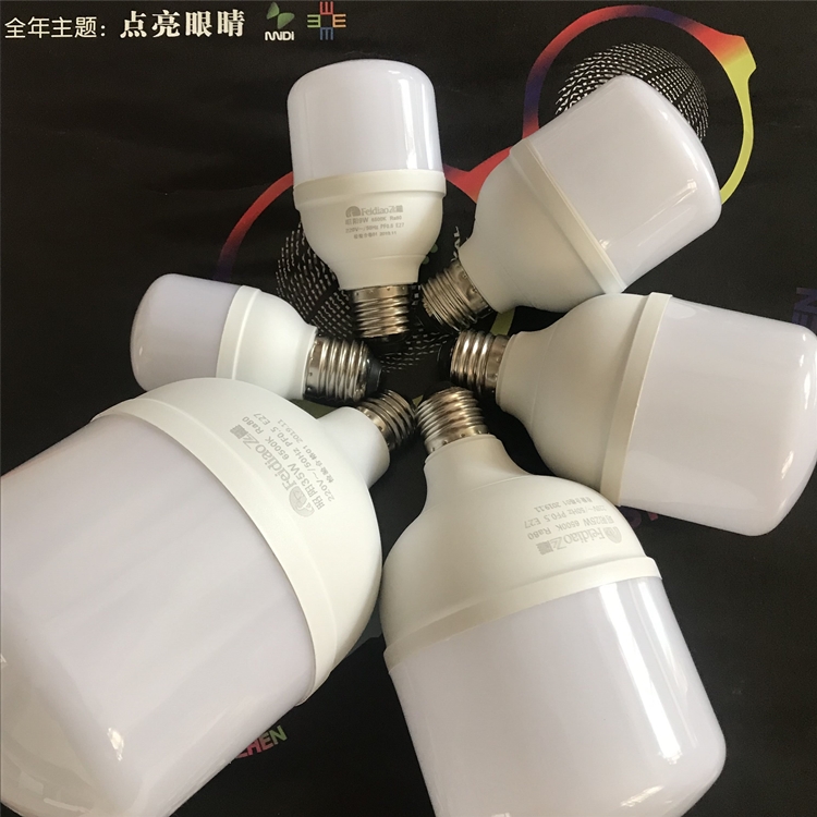 飞雕灯具飞雕led照明球泡e27灯头大螺纹口节能亮高色温长寿命白光灯泡