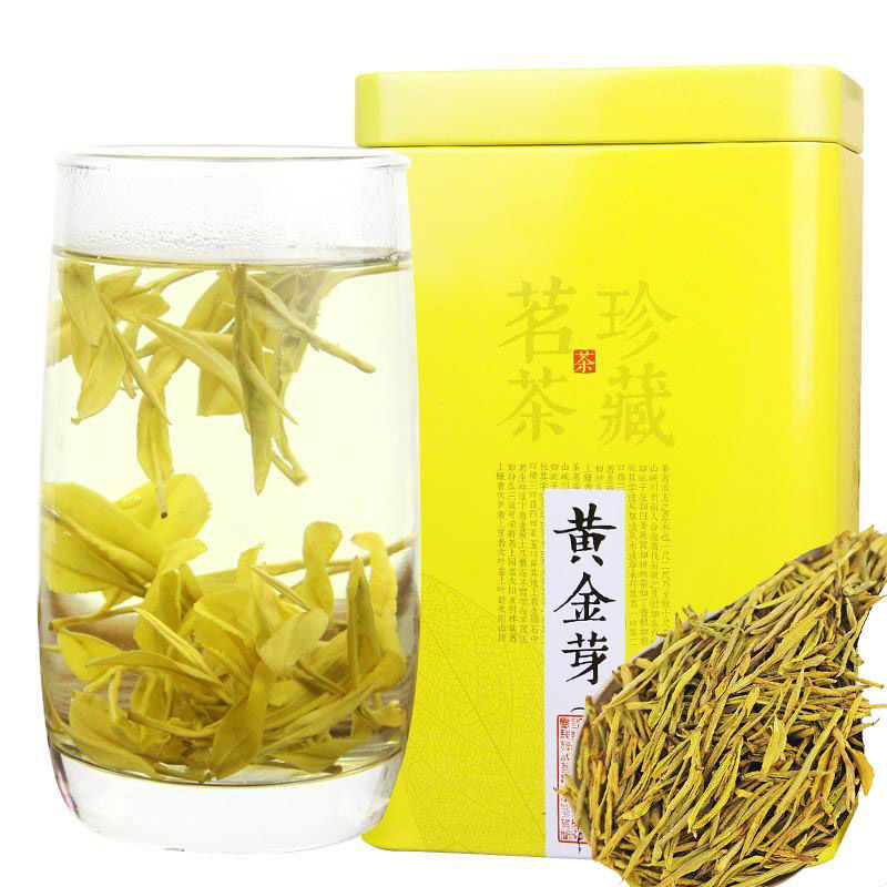 宣城黄茶黄芽2019新茶高山黄茶安吉黄金芽黄茶奶黄茶【图片 价格 品牌