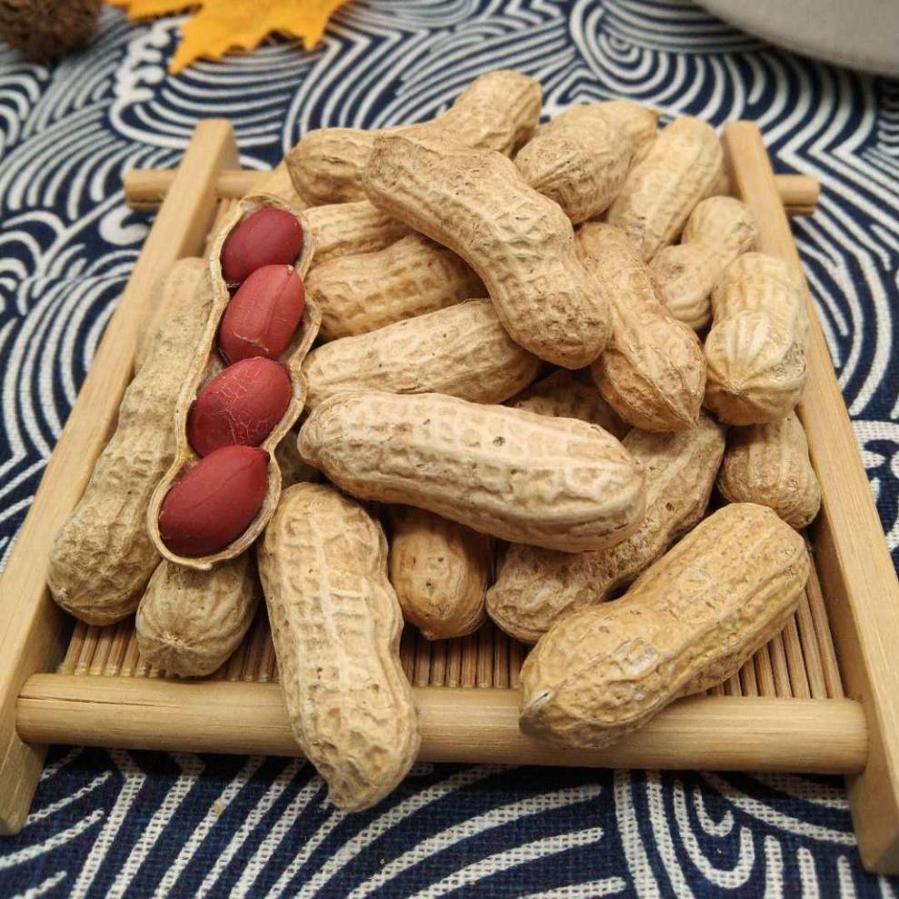 花生山核桃味珍珠小花生五香蒜蓉卤味零食原味批发新炒货四粒红原味炒