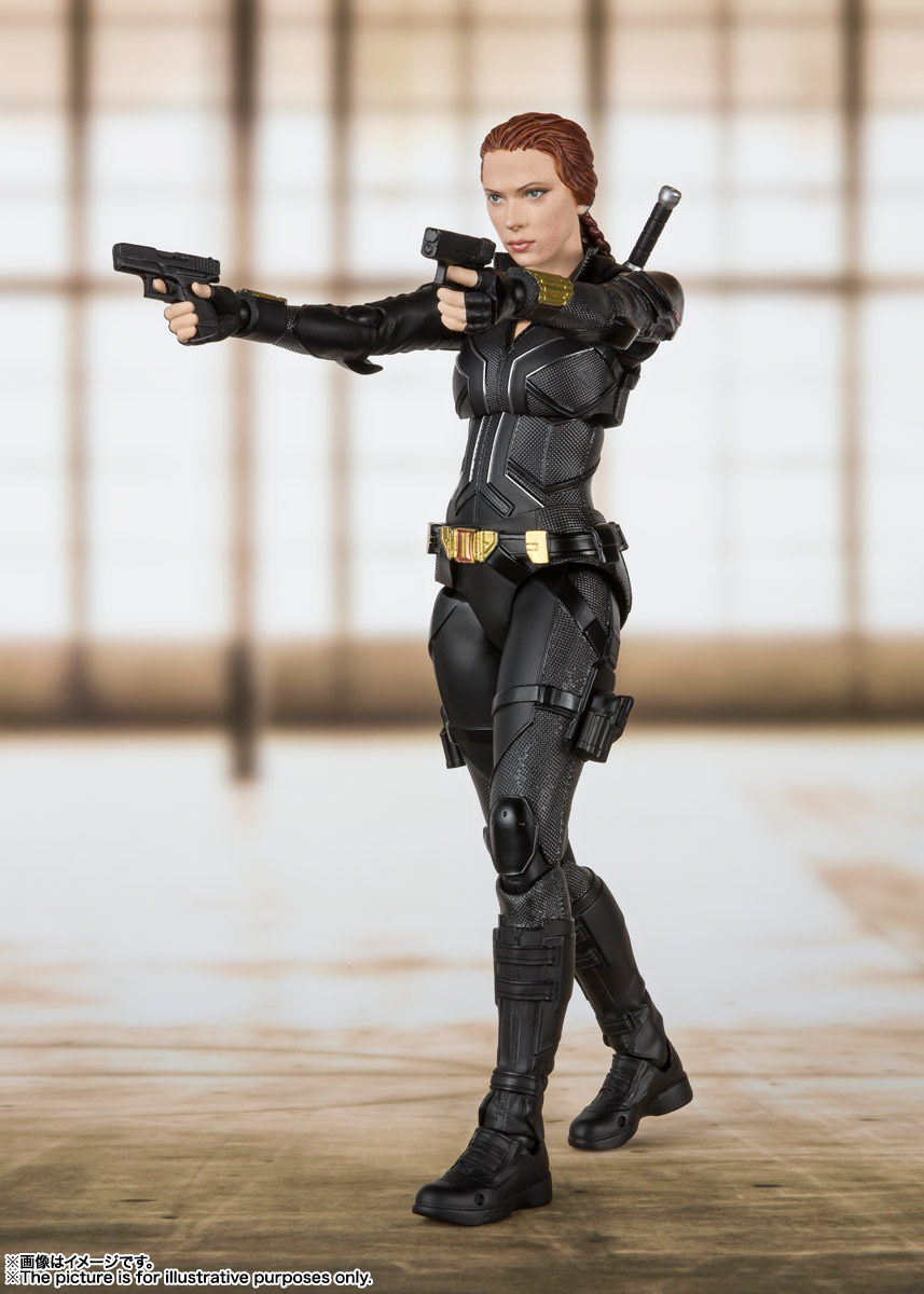 万代(bandai)日版shf独立电影版黑寡妇模仿大师 可动全新现货 模仿