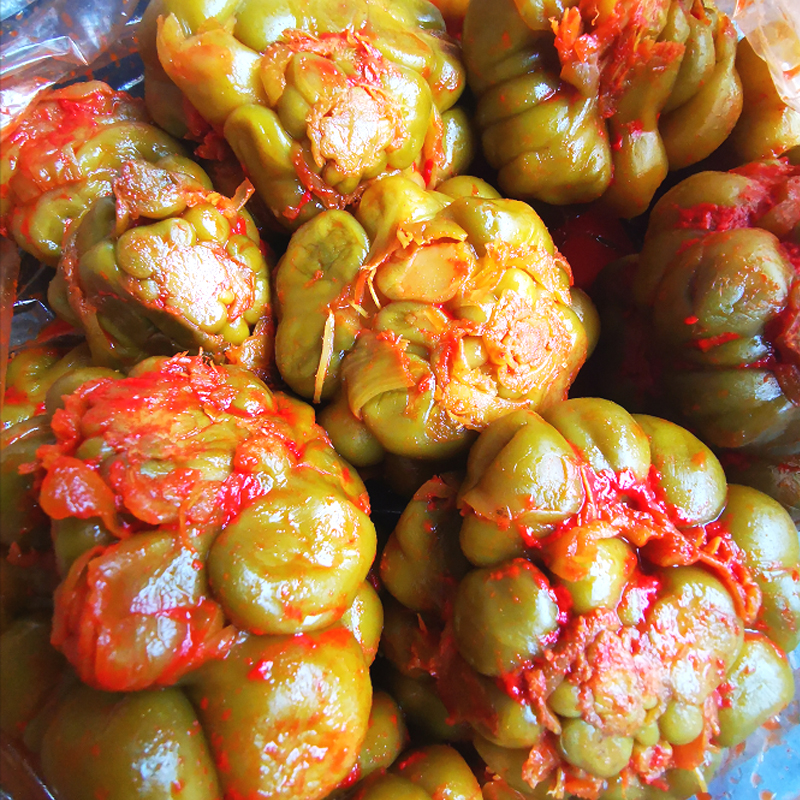 重庆特产榨菜头圆形榨菜整颗全形榨菜榨菜坨5斤榨菜头原味