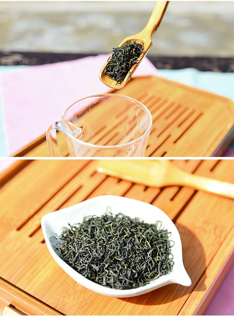 湘三郎2021新茶紫阳毛尖绿茶陕西茶叶高山绿茶100g袋装100g紫阳毛尖