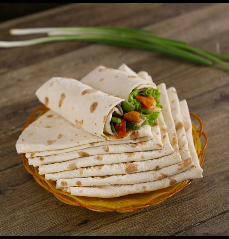 山东手工单饼烙馍烙饼卷饼煎饼烤肉饼手抓饼鸡肉卷饼馒头早餐速食 单