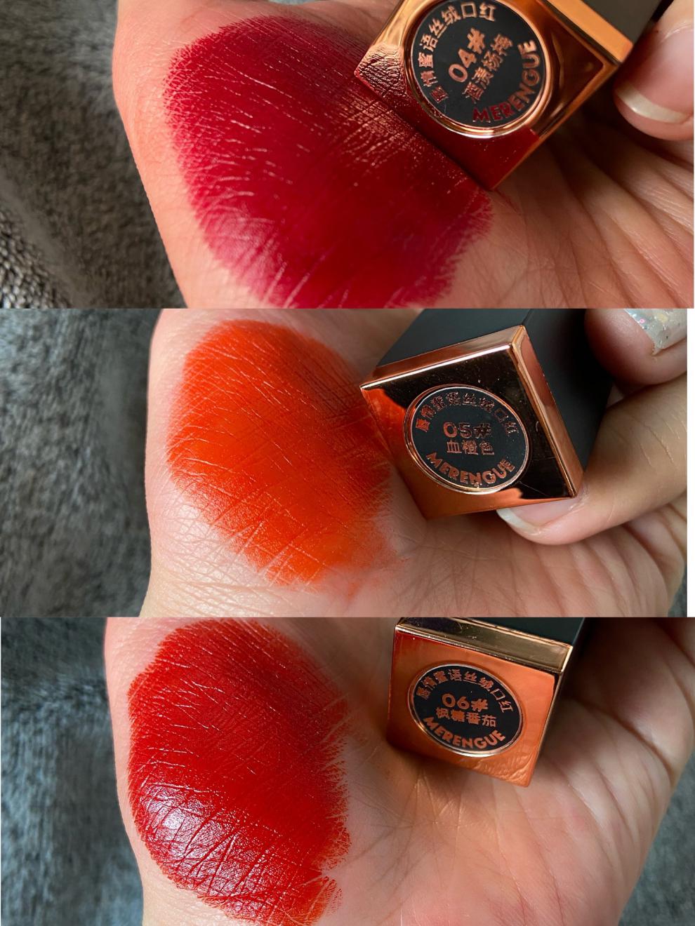 merengue唇情蜜语丝绒半哑光雾面口红十支礼盒套装情人节送女友物 唇