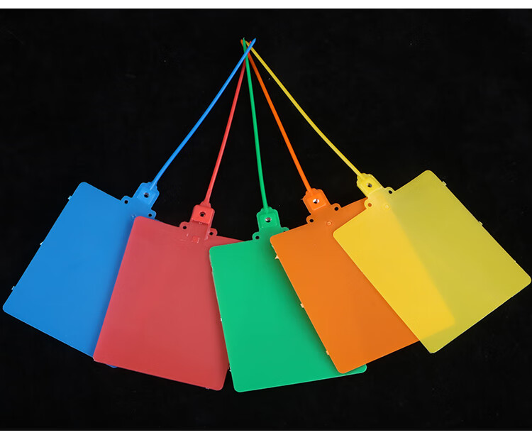 物流吊牌塑料挂签快递运一体式扎带封条百世安能中通手写标签挂牌铎铭