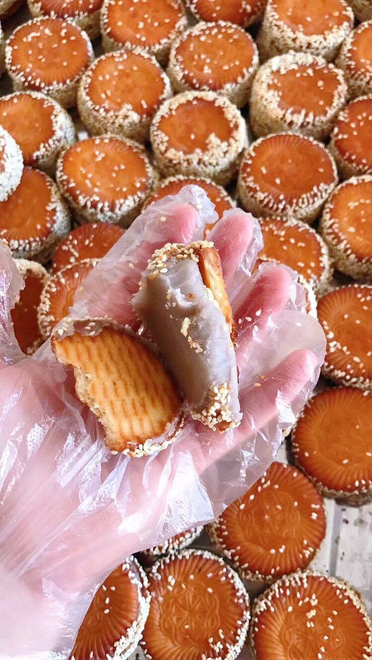 芋头饼香芋饼福州糕点手工美食 福建特色小吃芋泥饼6个420克 1盒(6个)