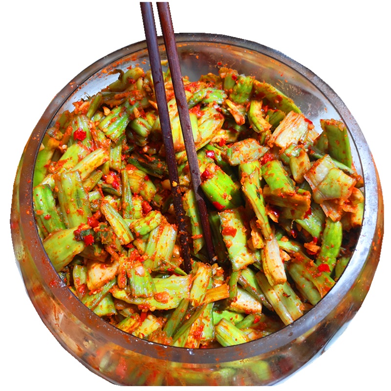 临川菜梗菜心肉菜头刀兜婆婆下饭菜江西抚州特产新鲜散装两袋【图片