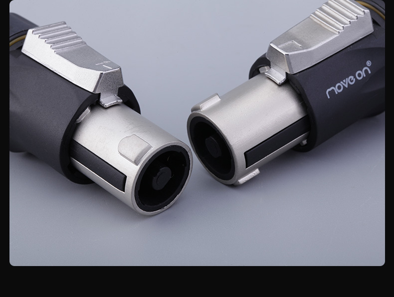 move on牧风nl4fc欧姆头卡侬四芯音响插头音箱功放喇叭线接头 nl4fc