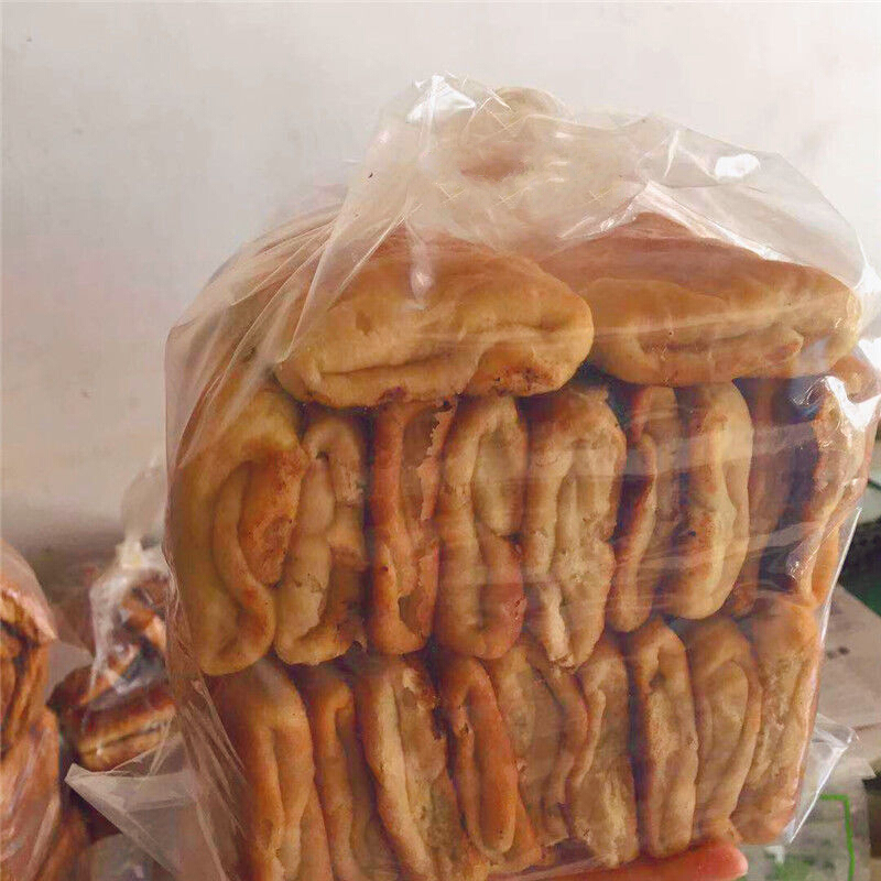 安丰古镇特产软脆饼软饼苏北零食东台脆饼传统糕点老式农村自制软脆饼