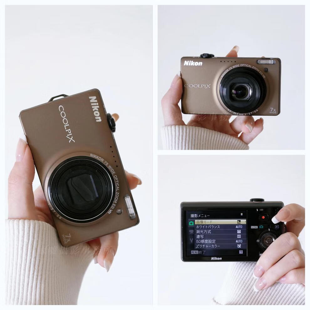 尼康nikon/尼康coolpixccd相机小型便携复古数码相机学生胶片感 nikon