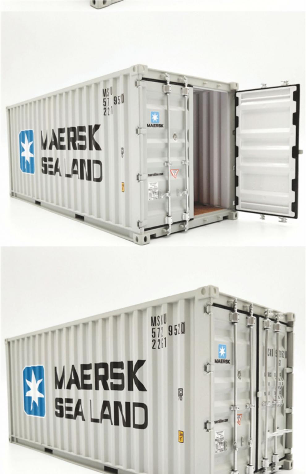 集装箱模型制作_1:20马士基货柜模型定做 玫红色 one 粉色货柜【图片