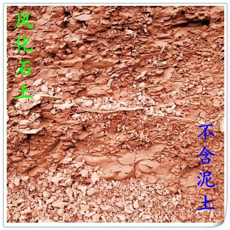花心思风化土四川天然风化石盆景营养土酸性红土园艺土生根渗水保湿