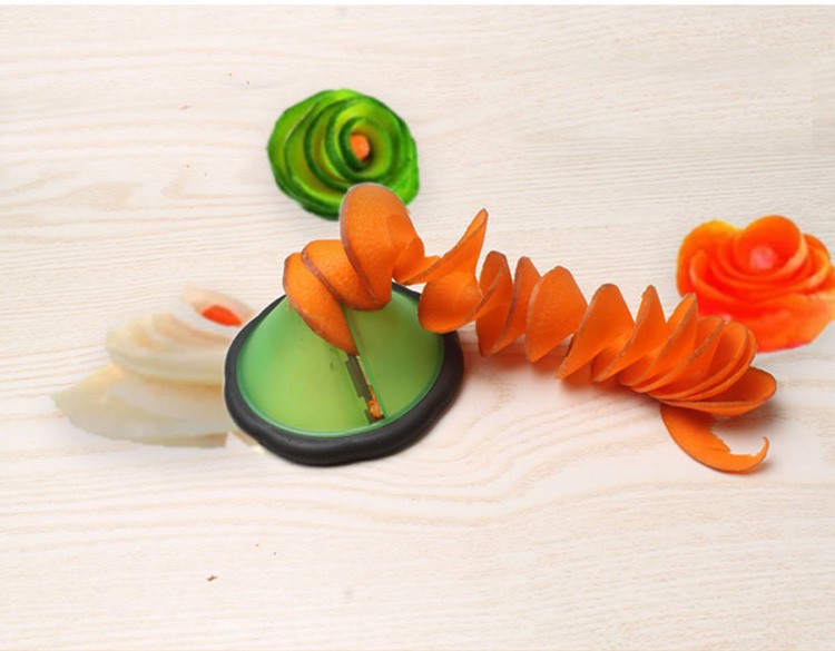 不锈钢造型切水果蔬菜卷花器黄瓜摆盘神器分割器花样刻花雕花刀模具