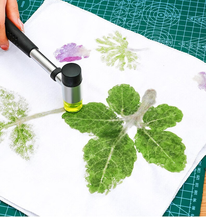 锤印染锤子扎染方巾幼儿园儿童拓印工具 30mm拓染锤【儿童用】【图片