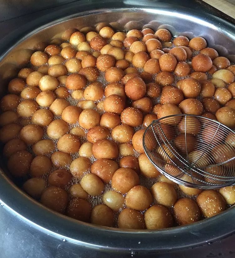 煎堆500g梅州客家特产煎粄油炸食品炸圆子煎圆子金团年货零食 原味与