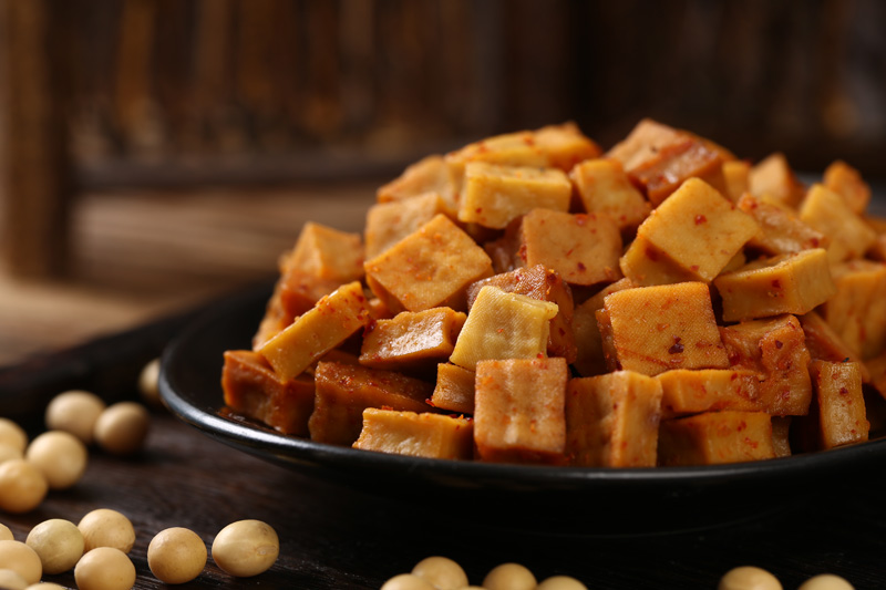 川幺妹颗颗香豆干1斤可可香干五香麻辣豆腐干零食小包装四川特产 混合