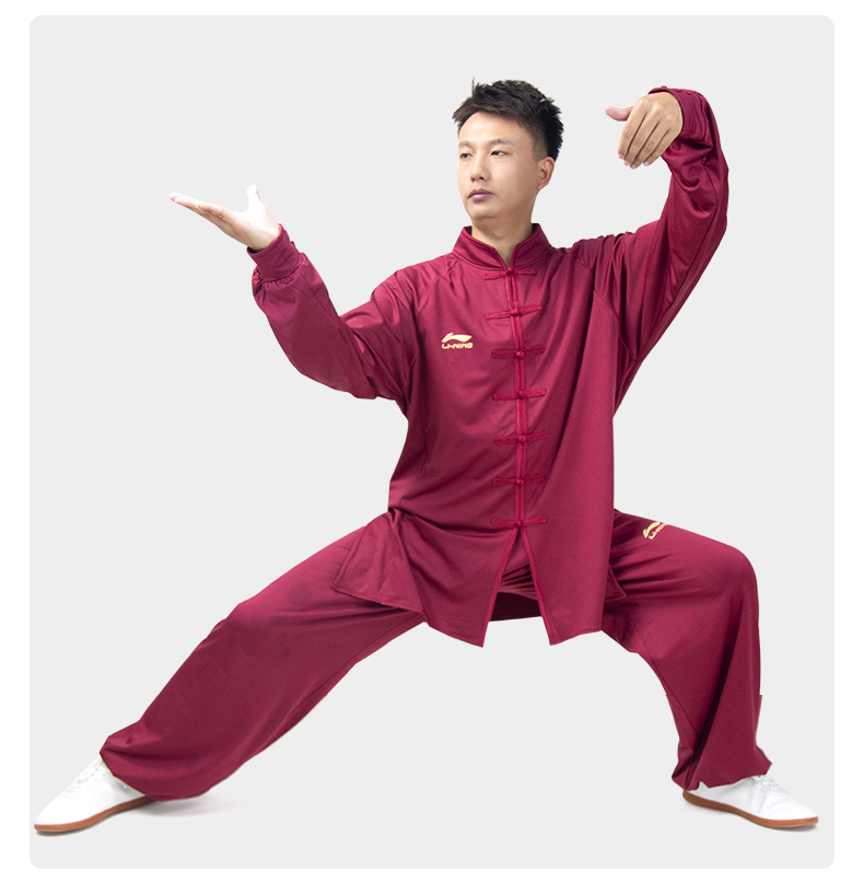 李宁牌秋冬季太极服图片