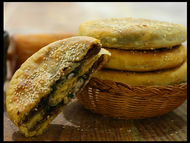 江阴特产长泾烧饼拖炉饼百年传承传统茶食文化糕点休闲怀旧零食 八个