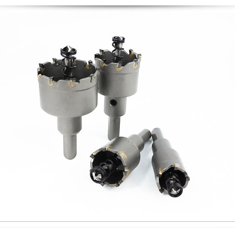 开孔器金属不锈钢开孔器厚铁板专用合金打孔钻头金属扩孔器钢板开口器