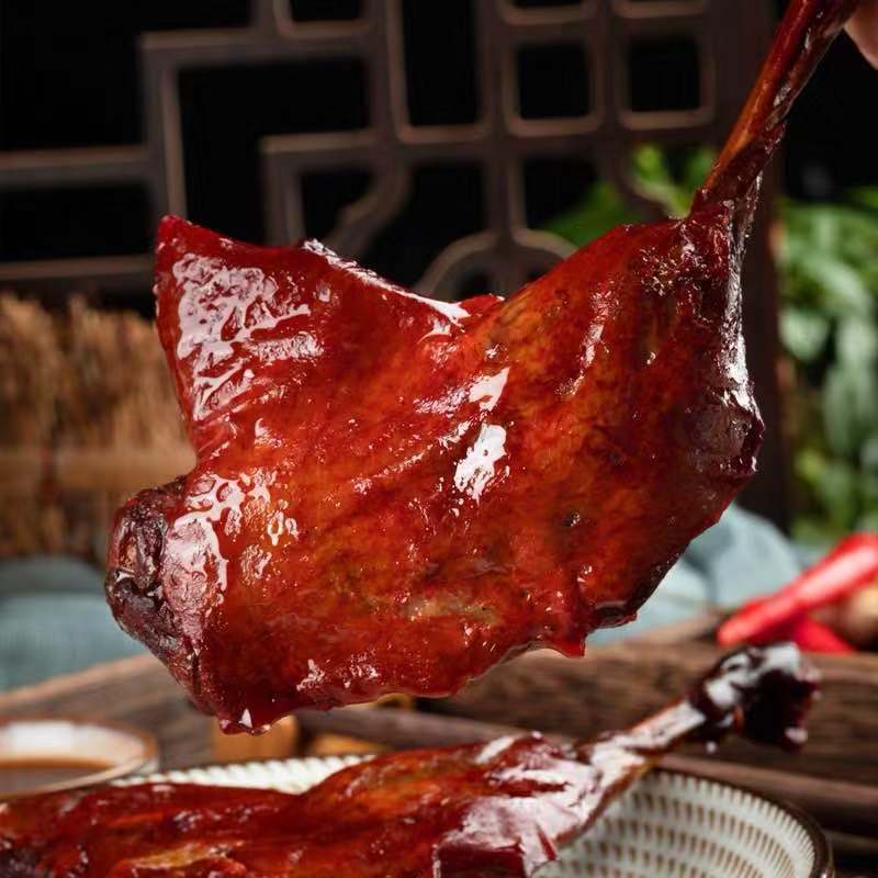 乡巴佬卤黑鸡腿90g包初名大鸭腿麻辣黑鸭腿酱香鸭腿香酥腿怀旧零食