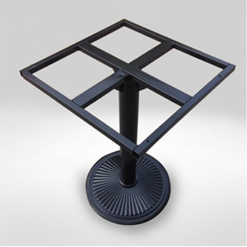 桌架桌脚铸铁餐桌脚餐台脚桌腿铁艺脚架子桌支架桌脚吧台脚订制电镀