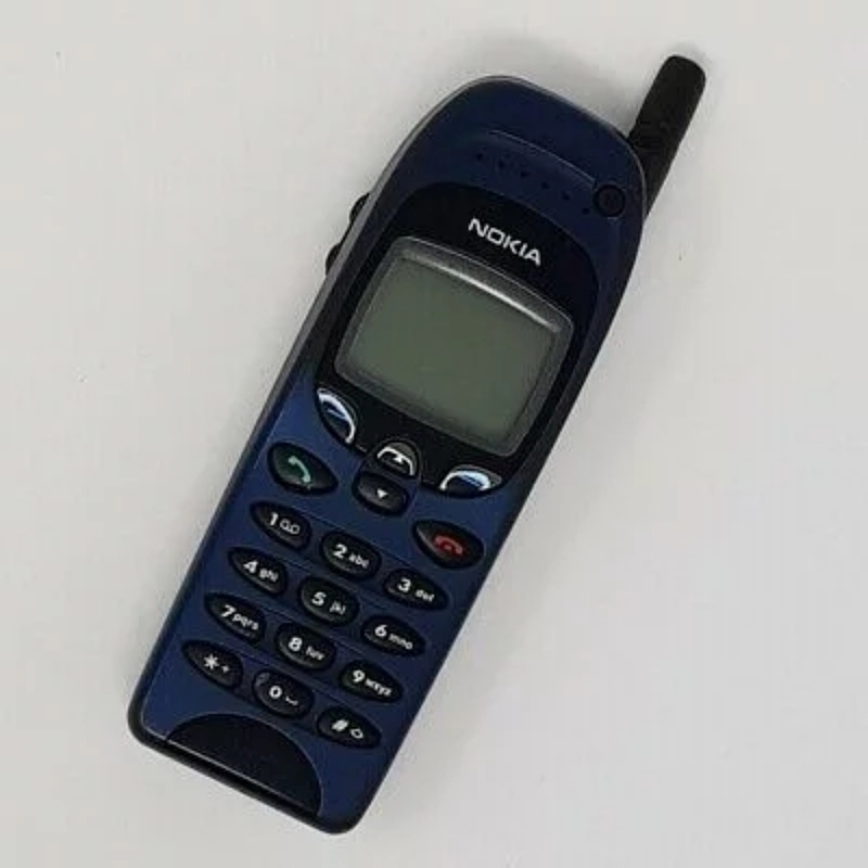 适用于nokia/诺基亚6150 原装经典怀旧老人学生 古董老款手机 蓝色(主
