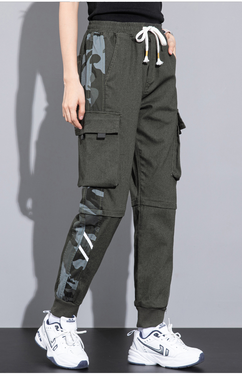 男装 休闲裤 花花公子(playboy) 花花公子休闲工装裤男2021春夏新款