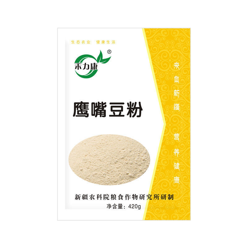 禾力康黑小麦片/鹰嘴豆粉/麦胚片/燕麦片420g 2袋黑小麦片420g【图片