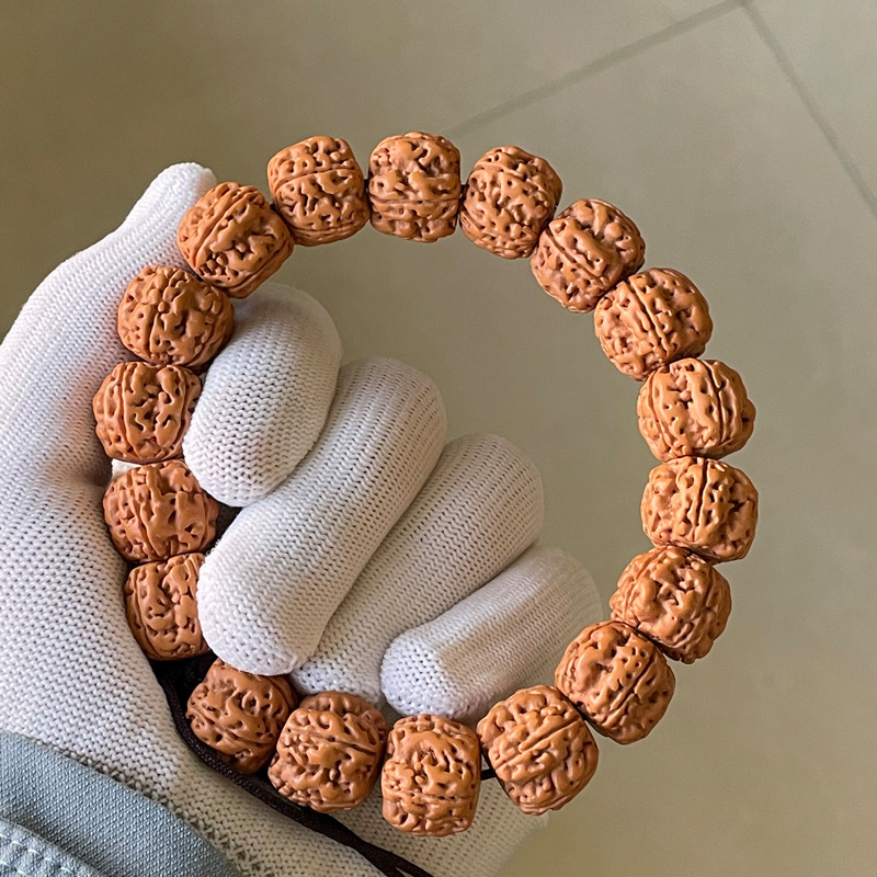 ほ伴生福ん 轻奢高端一代盘龙纹小金刚菩提 藏式盘龙小金刚 金刚手串