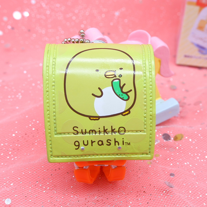 迷你书包盲盒角落生物祖国版盲盒墙角生物盒玩仿真小书包迷你书包挂件