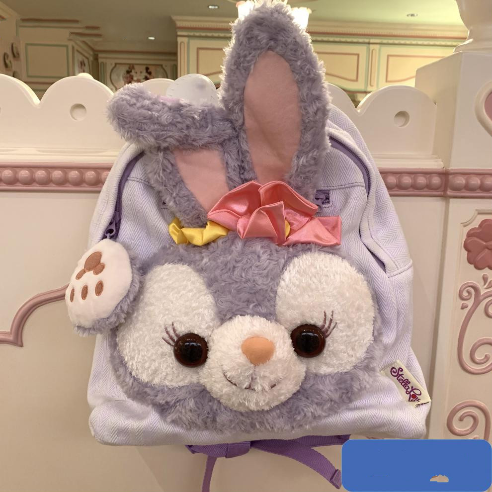 迪士尼(disney)星黛露史黛拉抖音同款毛绒卡通斜跨包单肩包双肩包毛绒
