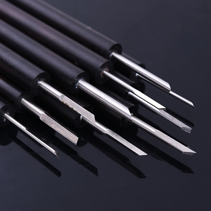 橄榄核雕刻核雕刀桃雕木雕刀手工橄榄核雕刻刀套装布包核雕刀10件套