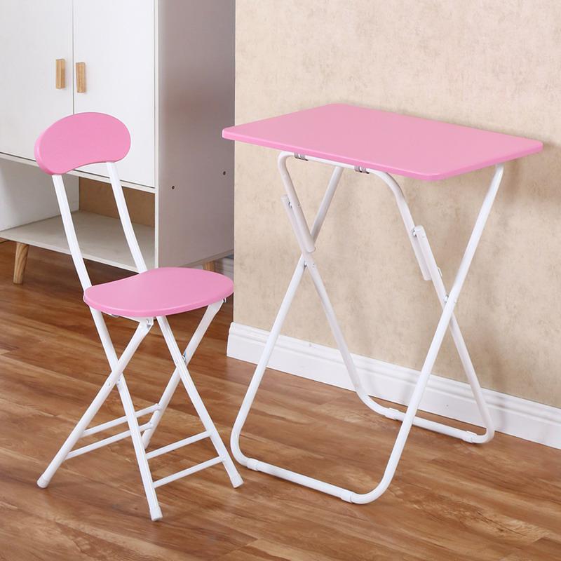 小方桌饭桌折叠餐桌子快餐店家用简易折叠桌子宿舍写字桌学习桌椅单人