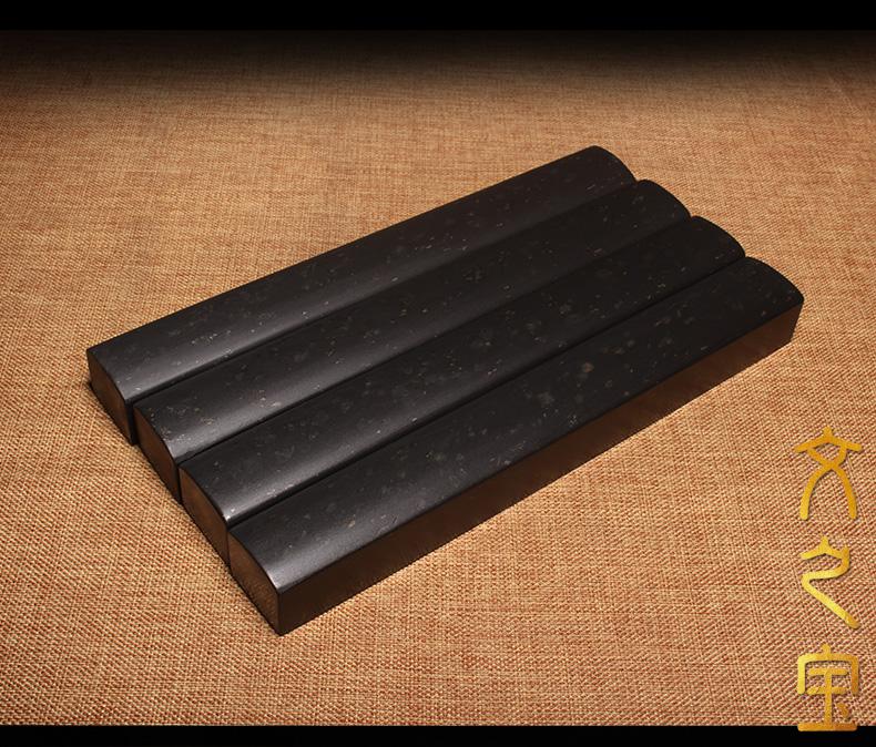 文之宝压纸石学生镇纸创意金星石镇纸镇尺一对两根成人毛笔国画石材文