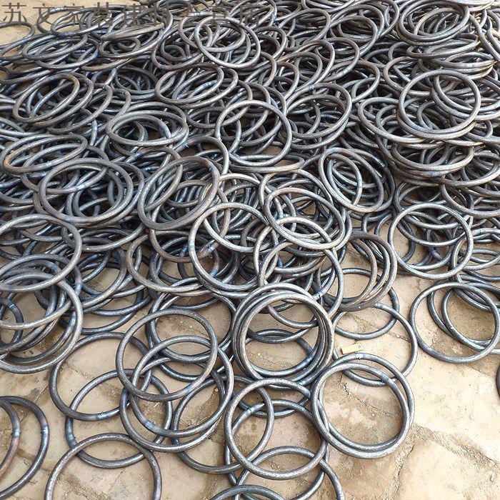 实心141618毫米铁圈大铁环健身工业铁圈圈起重焊接o型圆钢筋铁环 14粗